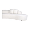 Nowoczesna sofa Grayson S5200-OTMR WHITE Richmond Interiors wygodna biała