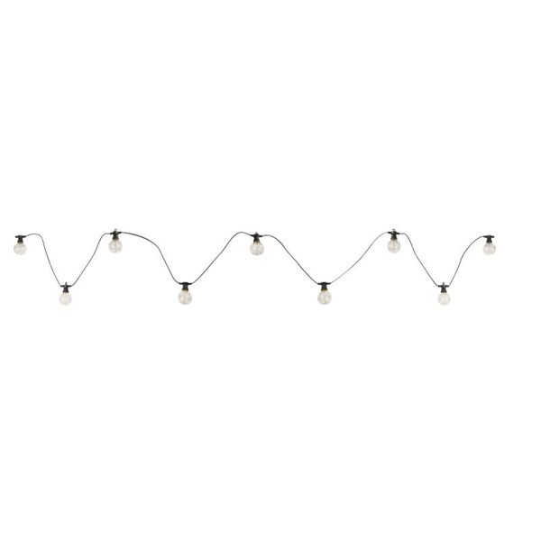 Łańcuch ze światełkami 7,5m 10 LED 4,2W 2700K IP44 ciepła