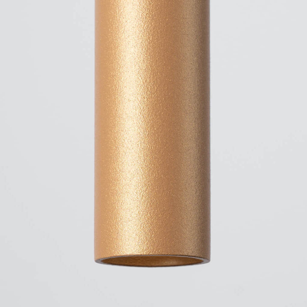 Zwisająca lampa Pastelo SL.1170 do salonu tuba złota