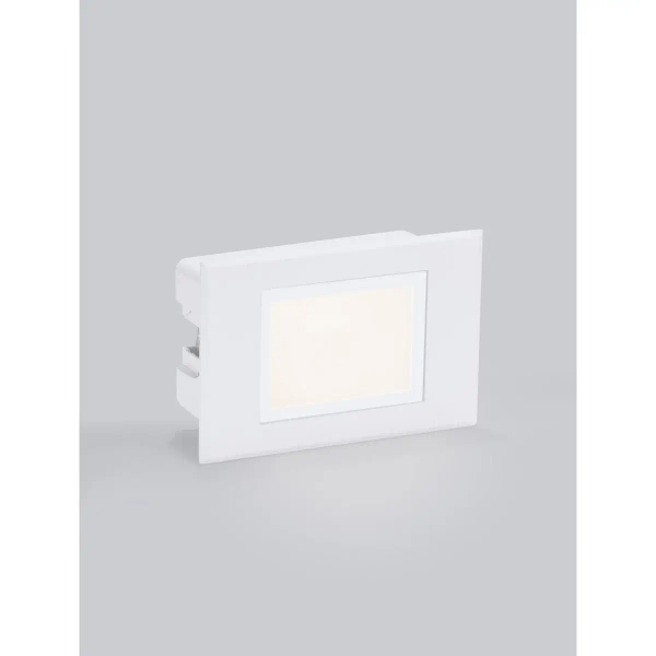 Naścienna lampa podtynkowa LAVERNO LE75325 LED 3W 3000K IP65 biała