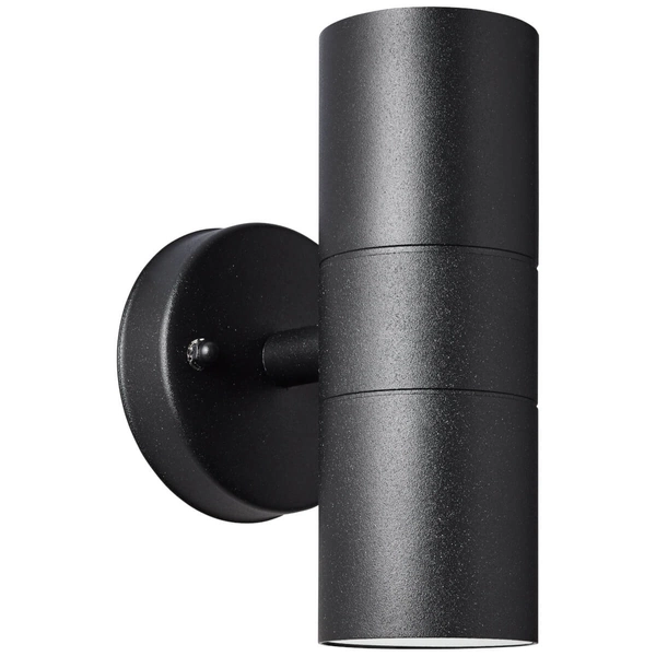 Metalowy kinkiet ścienny na taras Jandy 90966A06 IP44 czarny