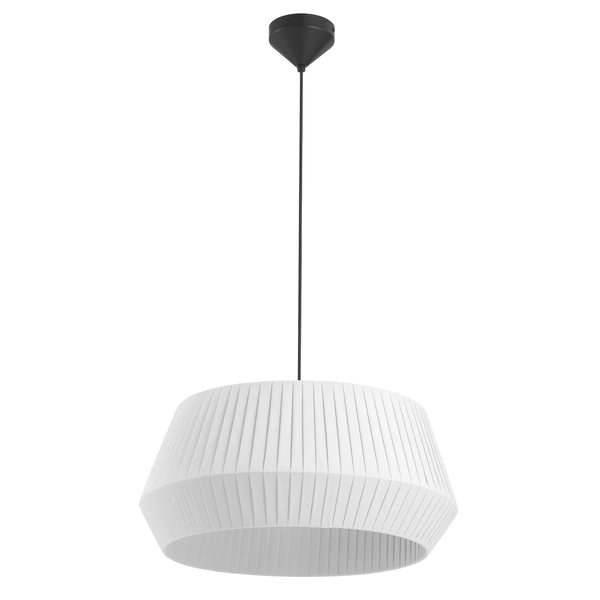 Lampa wisząca do salonu Dicte 2112373001 Nordlux abażur z tkaniny biały