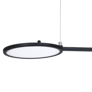 LAMPA wisząca GIRO ML236 Milagro OPRAWA dyski LED 20W 4000K listwa sufitowa okręgi biała