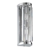 Lampa ścienna do łazienki Crystal 39629 glamour Saxby IP44 chrom