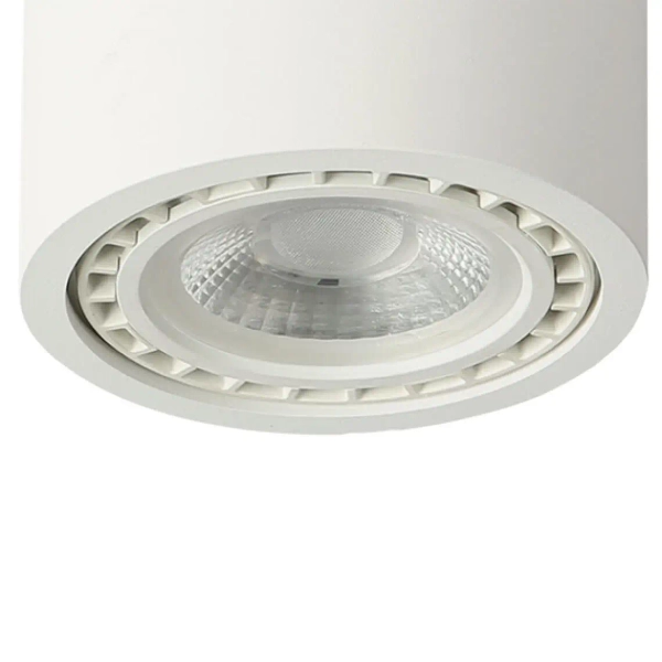 Lampa natynkowa Eco AZ3492 downlight do jadalni biała