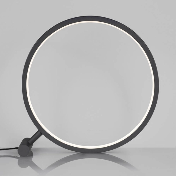 Lampka pierścieniowa nocna TUCUMAN LE44518 LED 12W 3000K ring czarna