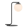 Kulista lampa stołowa do salonu Grant 46635003 szklana czarny
