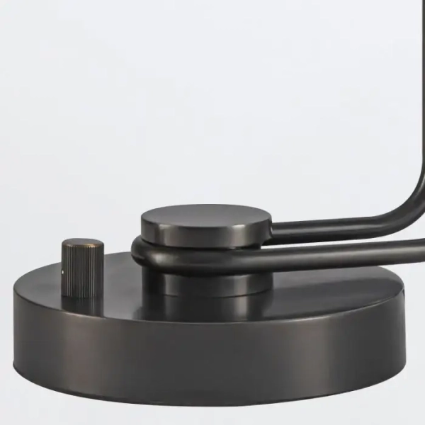 Stołowa vintage lampa Wynwood QN-WYNWOOD-TL-UBZ tuba czarny