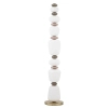 Podłogowa lampa do sypialni CERAMIC 11704 LED 34W 3000K biała szara