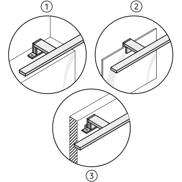 Ścienny kinkiet do łazienki Roxana 04469 LED 13W 4100K IP44 czarny