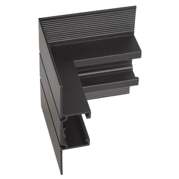 Magnetyczny kątownik ściana/sufit do szyn MAX NT0004 czarny