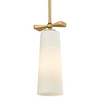 Lampa wisząca 1-punktowa Bow P01138BR Cosmolight mosiądz