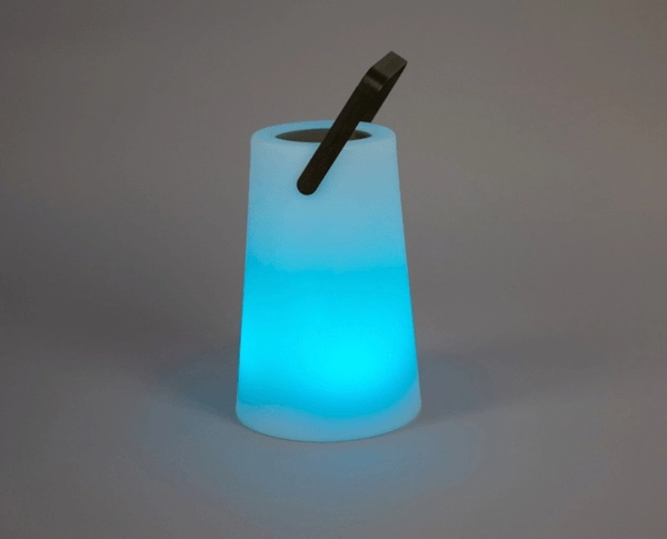 Lampa przenośna Nomada LUMNM032SSNW LED RGB 1W biała czarna