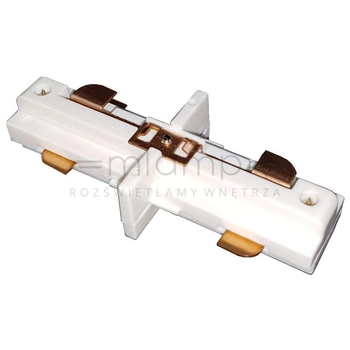 Wewnętrzny I-łącznik szynoprzewodu LP-551-S-WH Light Prestige do 1-fazowej szyny natynkowej 230V biały