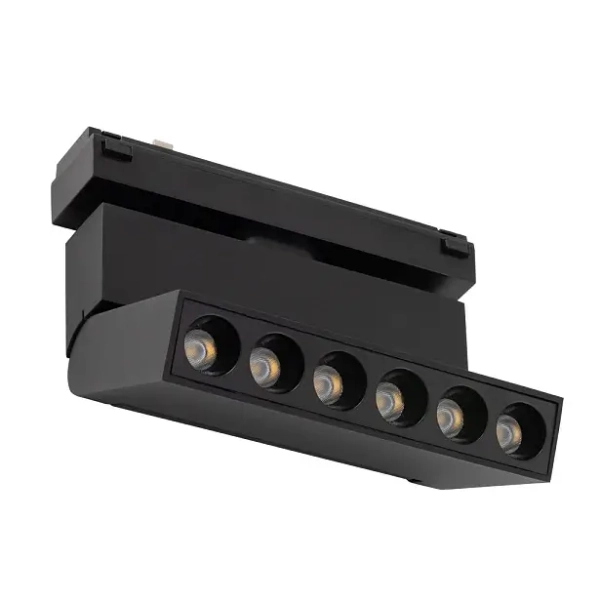 1-obwodowa lampa szynowa 11337 LED 6W 4000K czarna