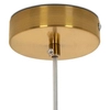 Salonowa lampa wisząca Vaso MSE1501100212 Moosee LED nad stół złoty bursztynowy