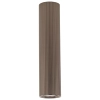 Nowoczesna sufitowa lampa Tube 11029 tuba żebrowana brązowy