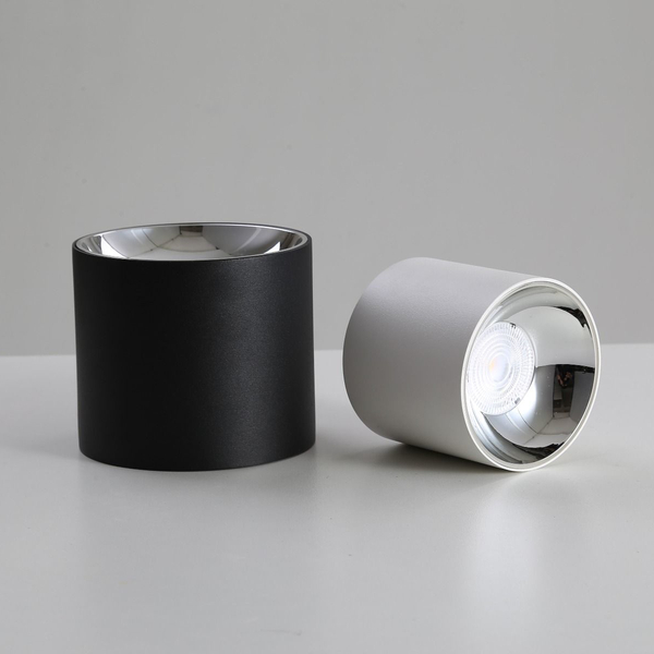 Sufitowy downlight Roller DLB10WW Blaupunkt natynowy LED 10W 3000K czarny