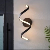 Ścienna lampa wstążka Astral 95601 LED 12W 3000K IP44 czarny biały