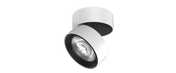Regulowana oprawa sufitowa ALBACETE LE61356 LED 20W 3000K tuba biała