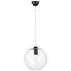 Wisząca lampa Tonda ST-8722P-M black Step kula ball przezroczysta