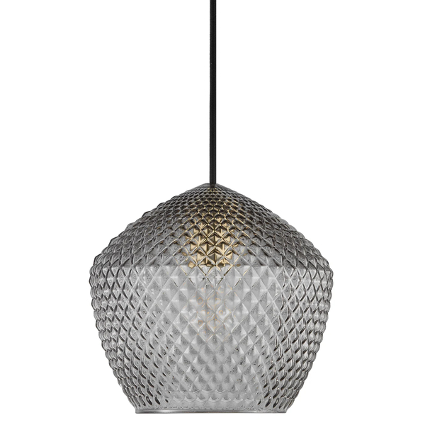 Lampa wisząca Orbiform 2010673047 Nordlux art deco szklana szara