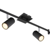 Regulowana lampa sufitowa Robby 57910-6B tubki metalowe czarne