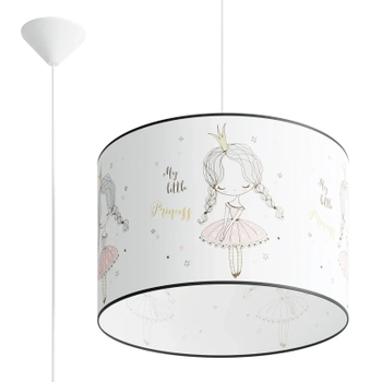 Lampa wisząca Princess SL.1415 Sollux do pokoju dziecięcego wielokolorowa