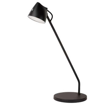 Biurkowa lampka MILNE 44516/06/30 Lucide LED 6W 2700K czarny
