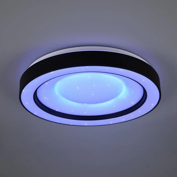 Plafon z funkcją RGB Arco R65091032 RL Light LED 22W 2700-6000K czarny