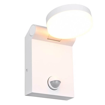 Kinkiet ścienny z czujnikiem Adour 245569131 LED 10W 2300-4000K IP44 biały