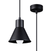 Metalowa oprawa wisząca Taleja SL.0985 Sollux kuchenna loft czarna