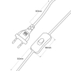 Witrażowa lampa stołowa Capolavoro ABR-LS-CAPO1 szklana kolorowa