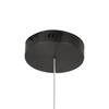 Metalowy ring Circle ST-8848-80 black Step LED 80W 3000K podwieszany tytanowy