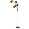 Wielopunktowa lampa podłogowa RANKOS 05747/85/30 Lucide czarny