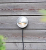 Metalowa lampa ścienna Garden elewacyjna LED 0,8W 3000K aluminium