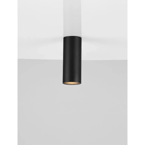 Tubowa lampa sufitowa VALLERO LE45627 aluminium czarny