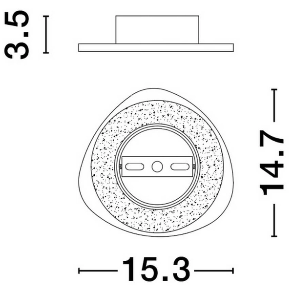 Kinkiet ścienny na przedpokój APURE LE44373 LED 6W 3000K biały