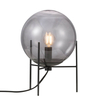 Lampa stołowa do salonu Alton 47645047 kulista czarny przydymiony