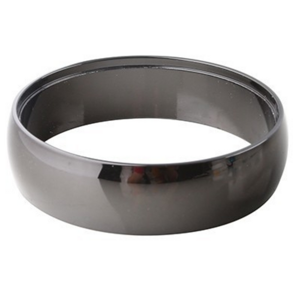 Ozdobny ring Adamo AZ1484 Azzardo oczko wpustowe do kuchni czarny chrom