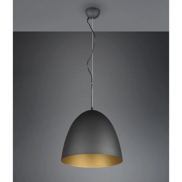 Lampa zwis nad stół Tilda R30661980 RL Light do sypialni czarna złota