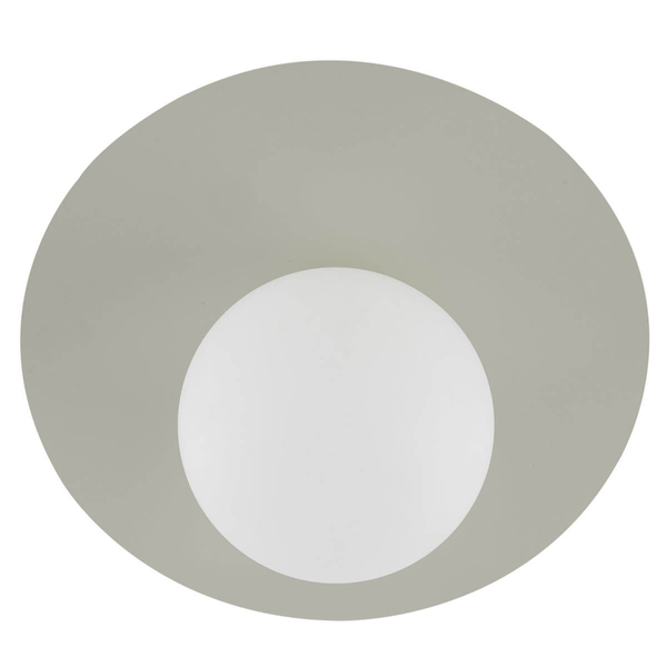 Natynkowa lampa do kuchni Pixi 10231 disc bombka beżowa biała