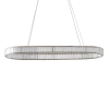 Kryształowa lampa wisząca SPARKING AZ6566 LED 80W CCT z pilotem chrom