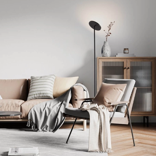 Podłogowa lampa z regulacją BUENA LE44291 LED 30W 3000K czarny