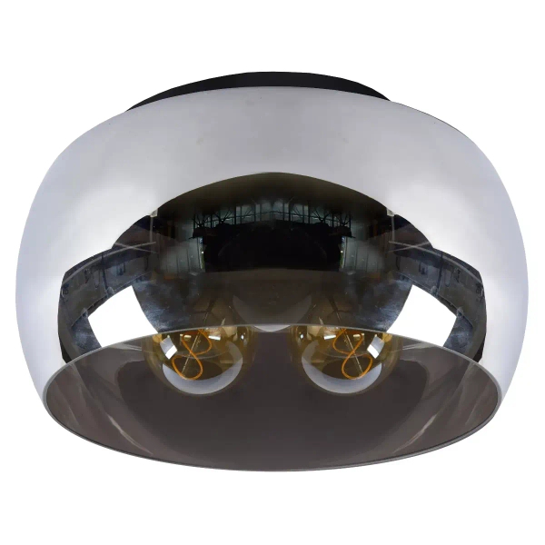 Sufitowa lampa loft OLIVIA 45101/40/65 Lucide przydymiony czarny