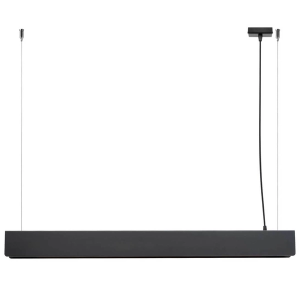 Lampa wisząca na listwie Spark SL.1395 belka podłużna czarna