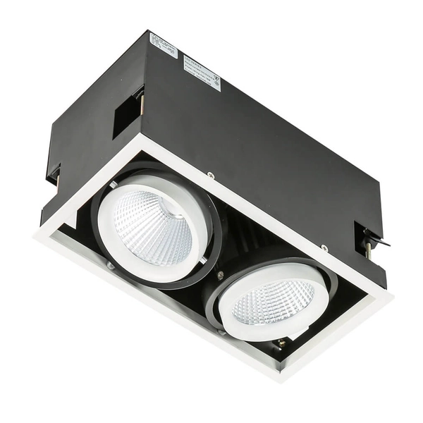 Sufitowa lampa z regulacją Vertico GL7108-2/2X18W 4000K WH+BL LED 36W biała