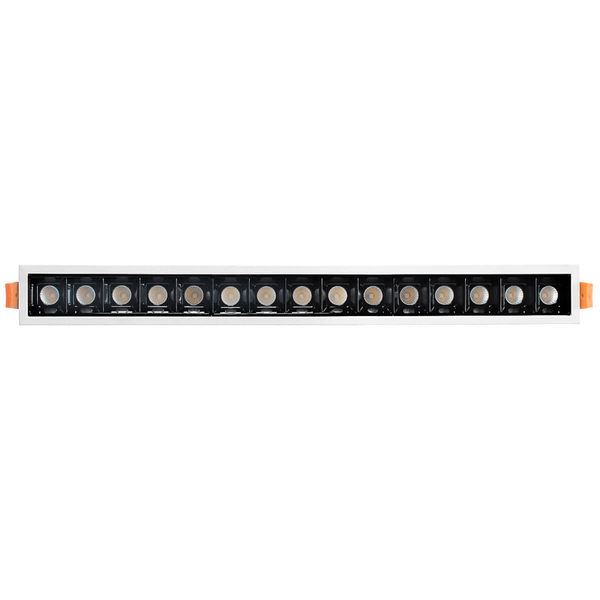 Lampa liniowa 591 Domeno LED 30W 4000K podtynkowa biała