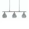 Wisząca lampa kryształowa GIRA 33-27408 glamour kule srebrne