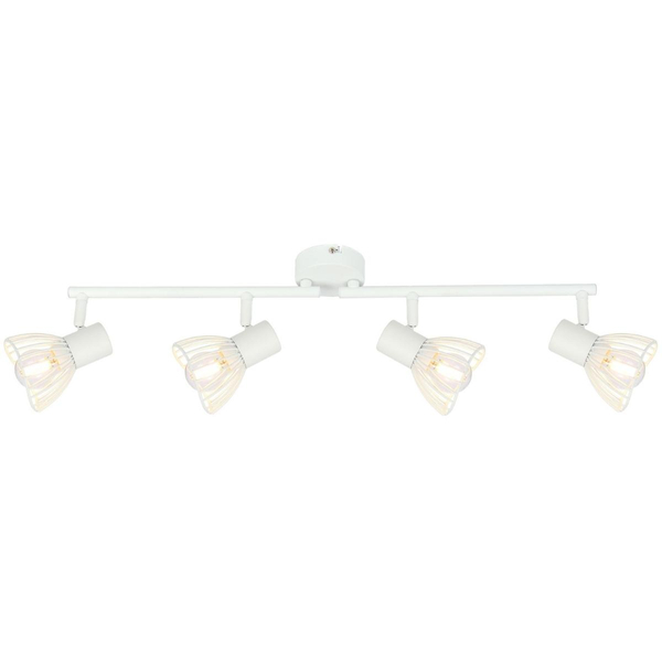 Kuchenna lampa sufitowa Elhi 71932/05 reflektorki druciane białe
